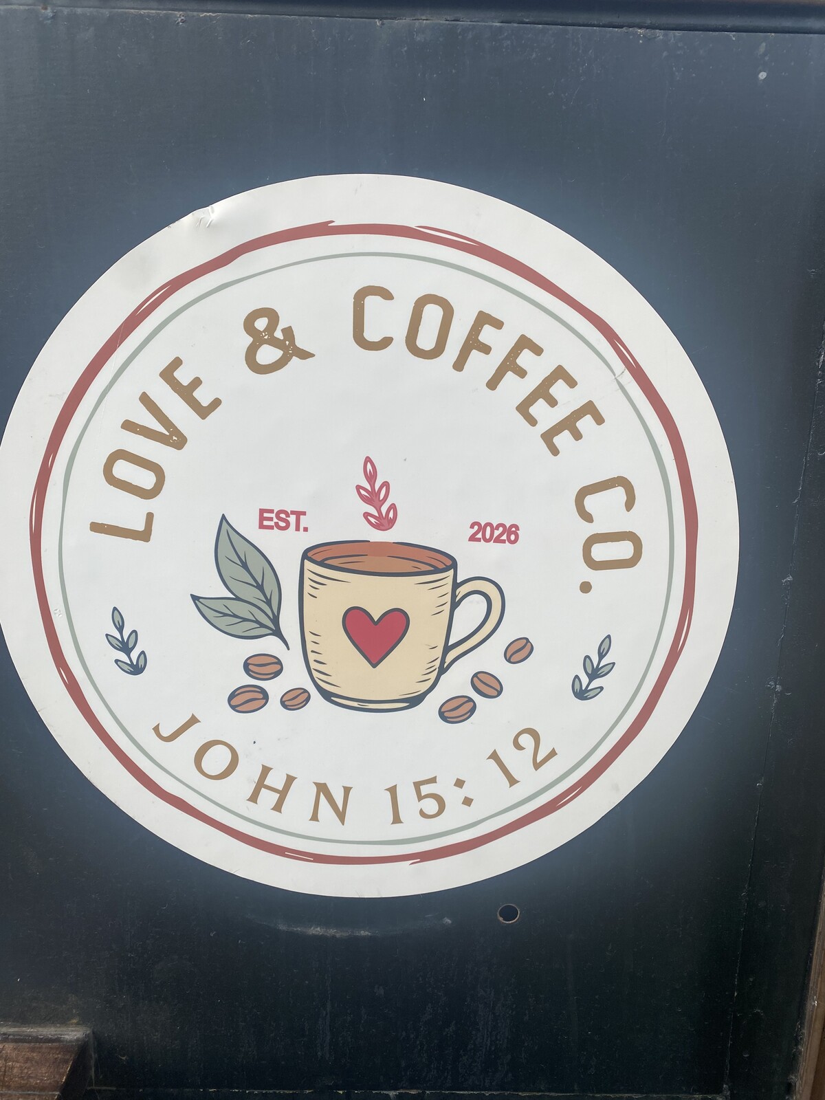 Placeholder product photo for Glossy Logo Sticker